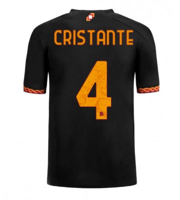 AS Roma Bryan Cristante #4 Kolmaspaita 2023-24 Lyhyet Hihat